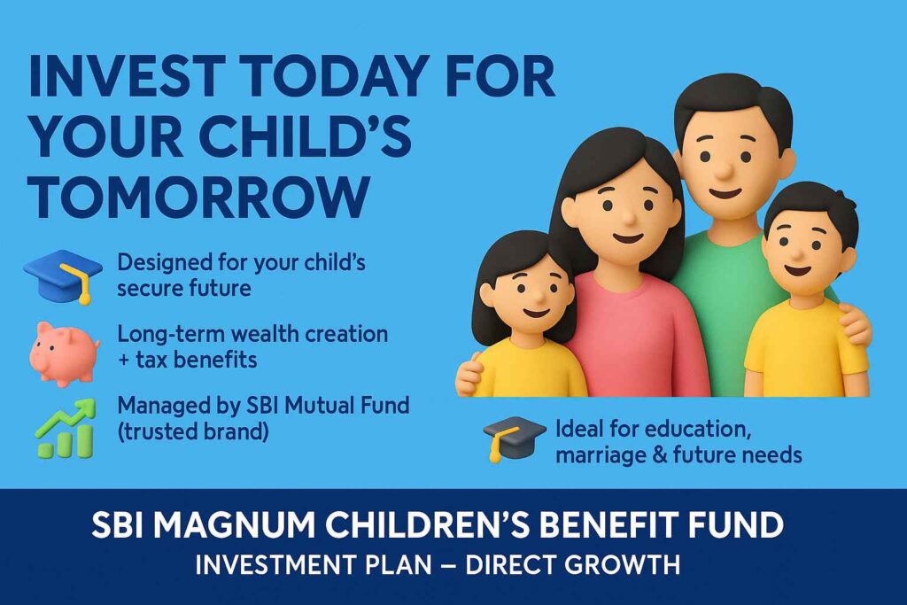 SBI Magnum Children’s Benefit Fund Direct Growth – Best Child Investment Plan