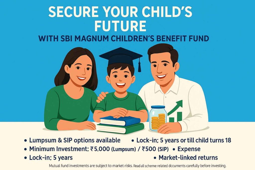 SBI Magnum Children’s Benefit Fund Direct Growth – Best Child Investment Plan
