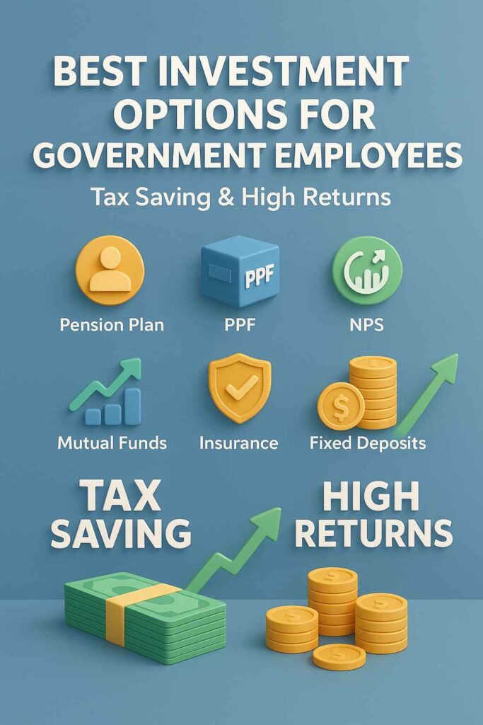 सरकारी नौकरी वालों के लिए बेस्ट इन्वेस्टमेंट ऑप्शन