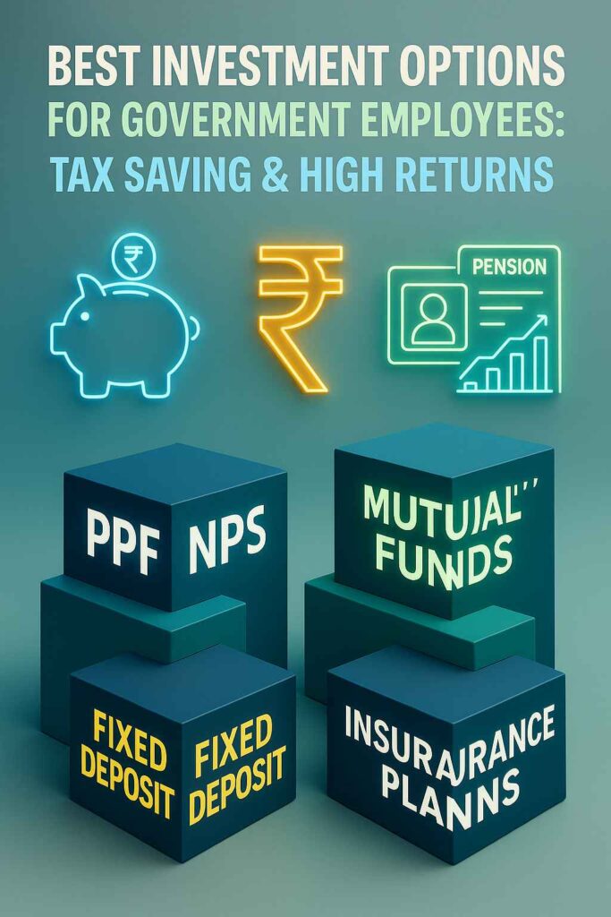 सरकारी नौकरी वालों के लिए बेस्ट इन्वेस्टमेंट ऑप्शन