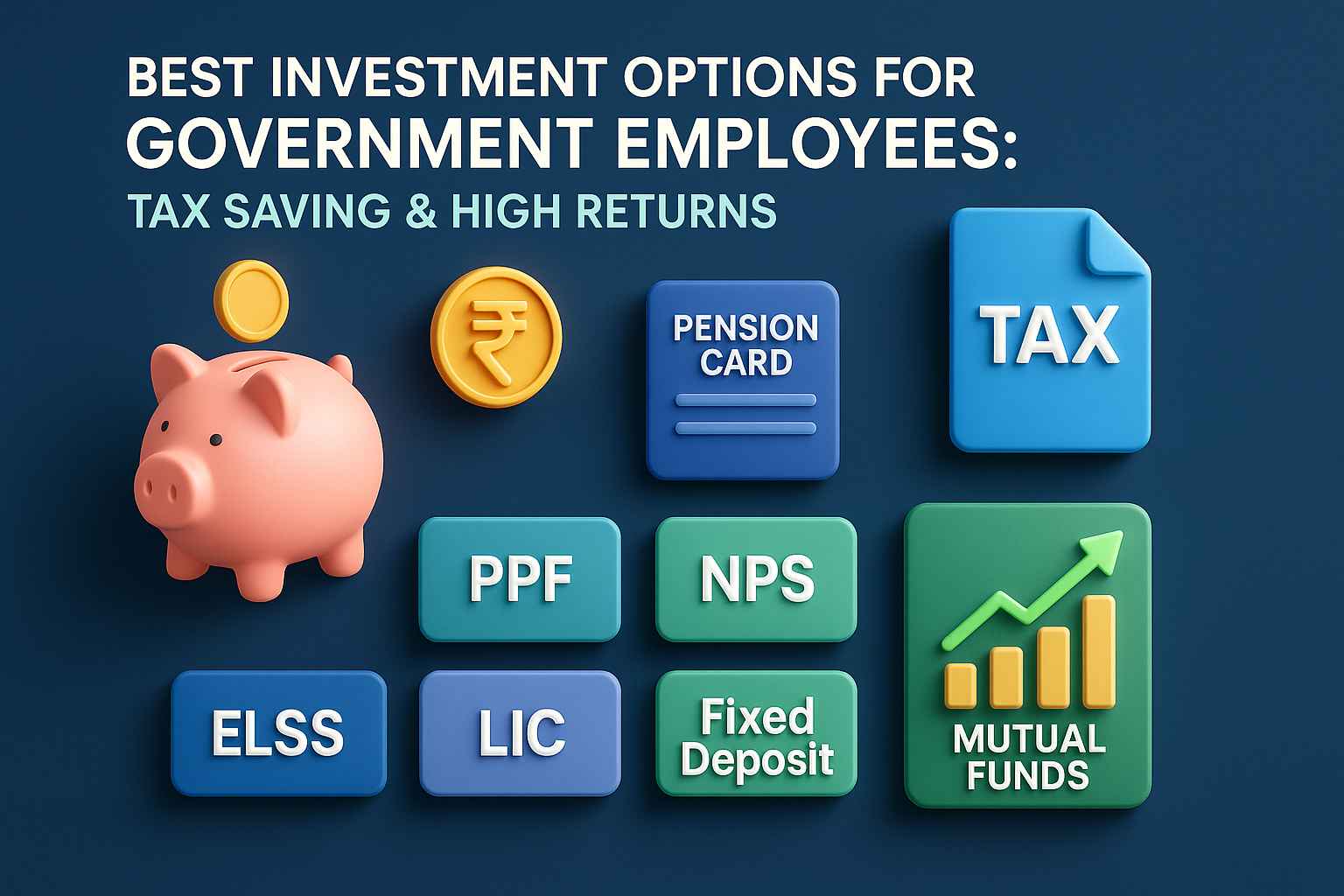 सरकारी नौकरी वालों के लिए बेस्ट इन्वेस्टमेंट ऑप्शन: टैक्स बचत और रिटर्न दोनों